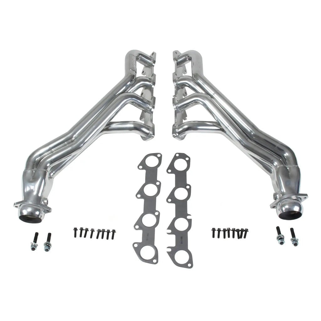 BBK 1 3/4 Long Tube Exhaust Headers Polished Ceramic for 09-24 Dodge Car 5.7L