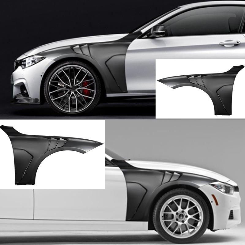 Carbon Fiber Front Bumper Vented Fender for BMW 3 4 Series F30 F32 F33 F35 F36