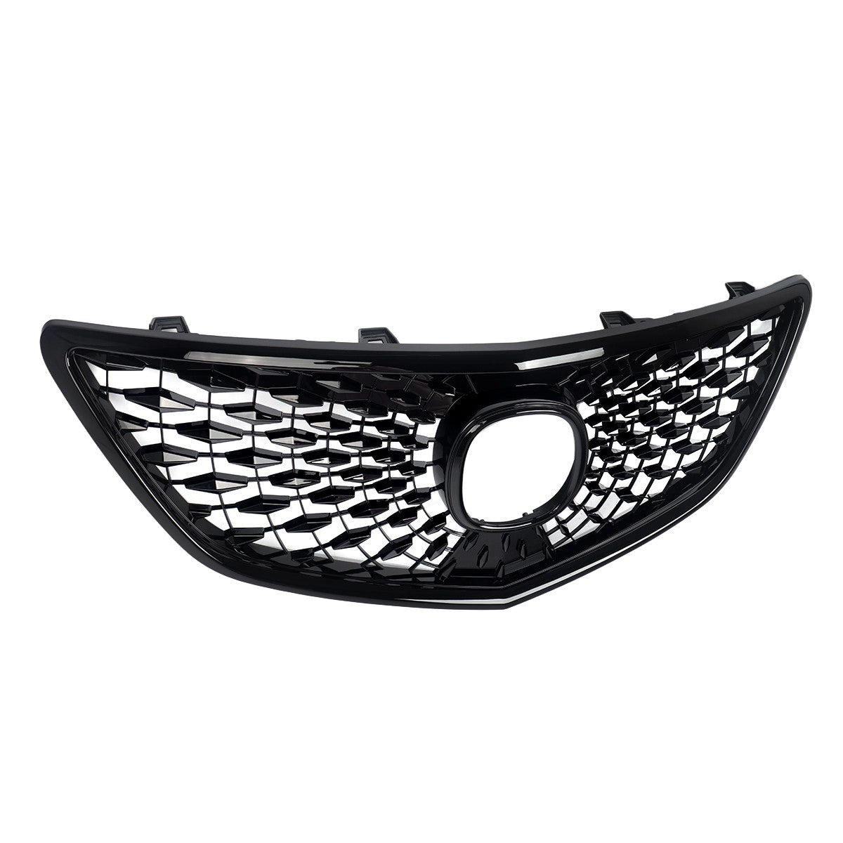 Upgrade 2022 Style Front Bumper Grille Grill for Acura MDX 2014-2016 Gloss Black