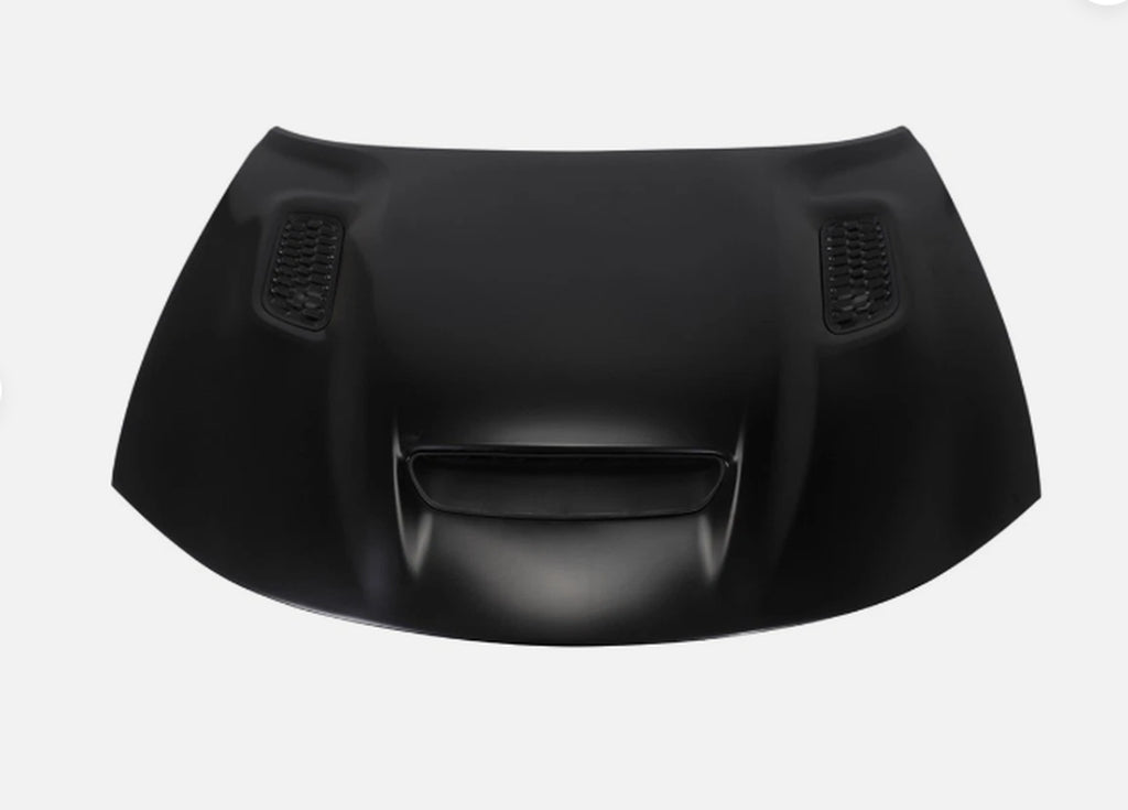 For 2015-2022 Dodge Charger Redeye Look ALUMINUM Hood Functional 3 Vented Bezels