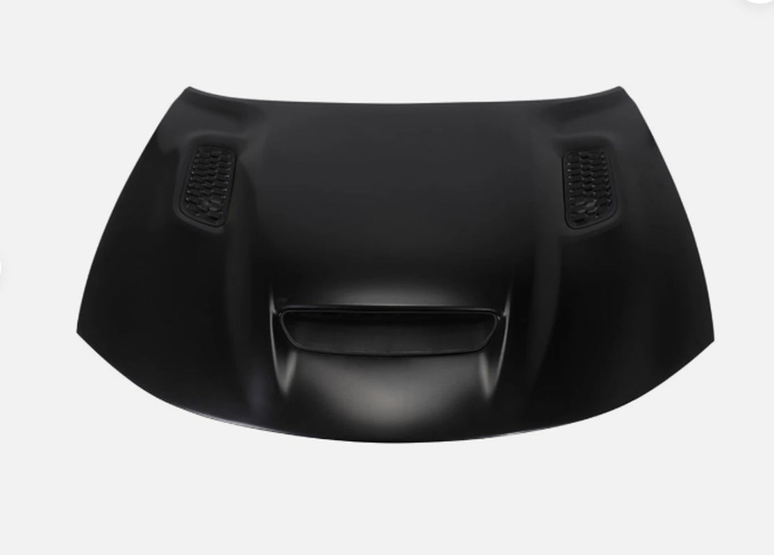 For 2015-2022 Dodge Charger Redeye Look ALUMINUM Hood Functional 3 Vented Bezels