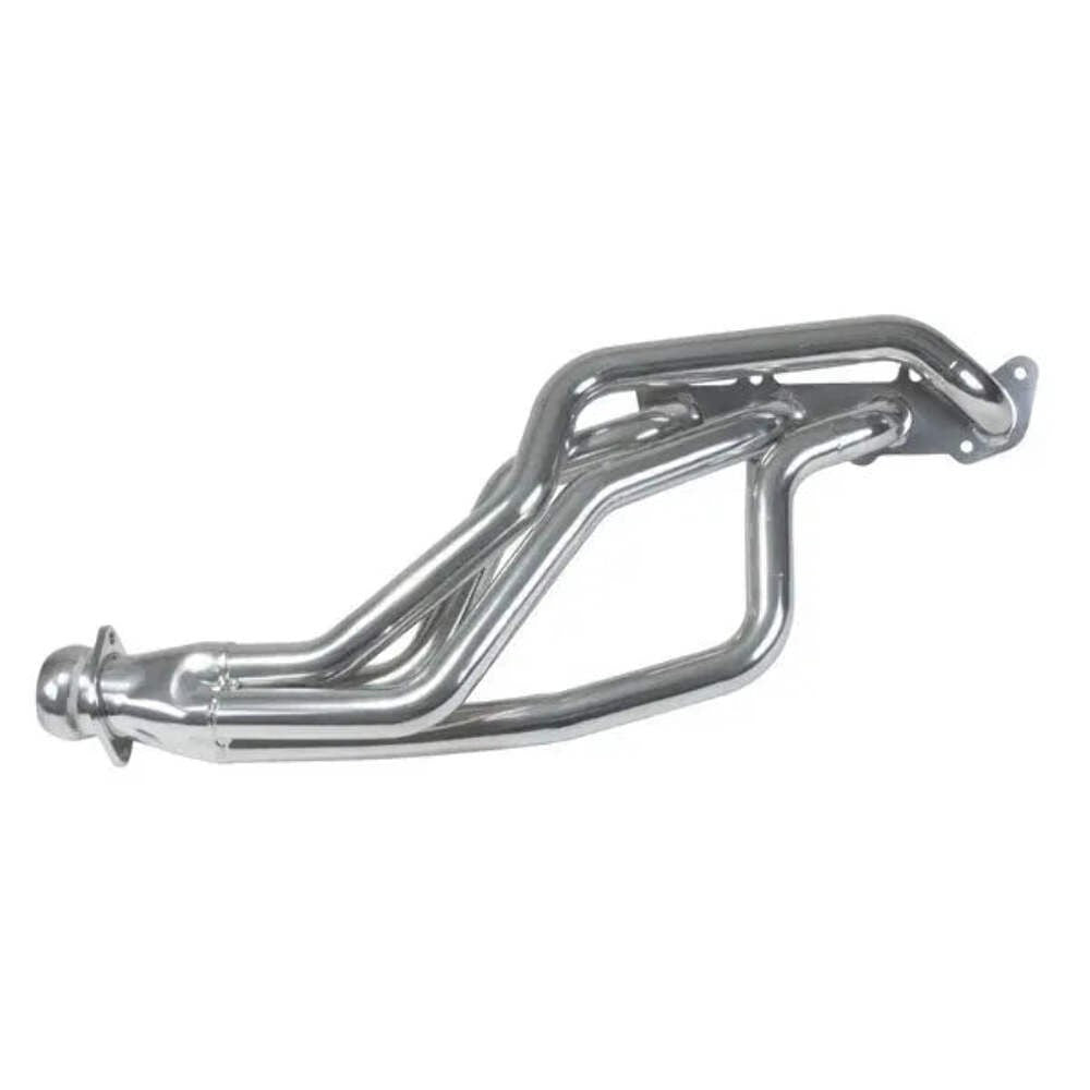 Ford Mustang Coyote Swap 1-3/4 Long Tube Exhaust Headers Polished Silver Ceramic