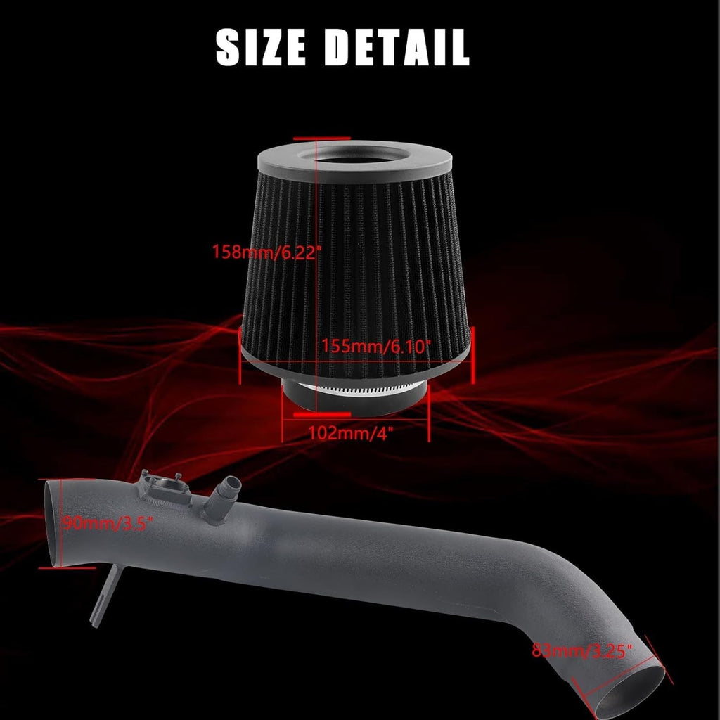 For BMW 12-15 335I/14-16 435I M235I /16 M2 N55 3.0L Turbo Cold Air Intake System