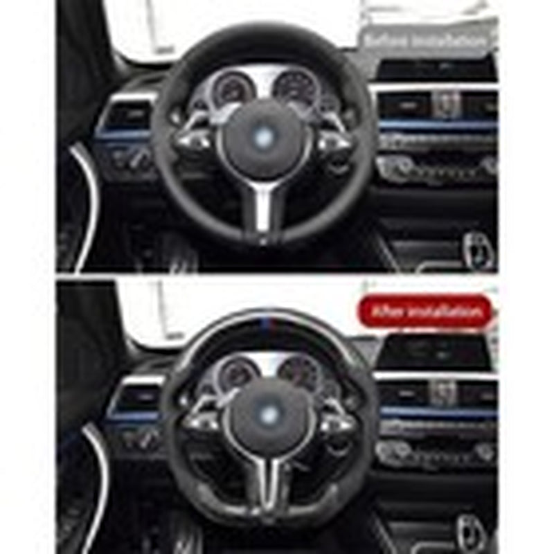 Real Carbon Fiber Steering Wheel NO Heated for BMW F30 F80 M2 M3 M4 F87 F32 X4