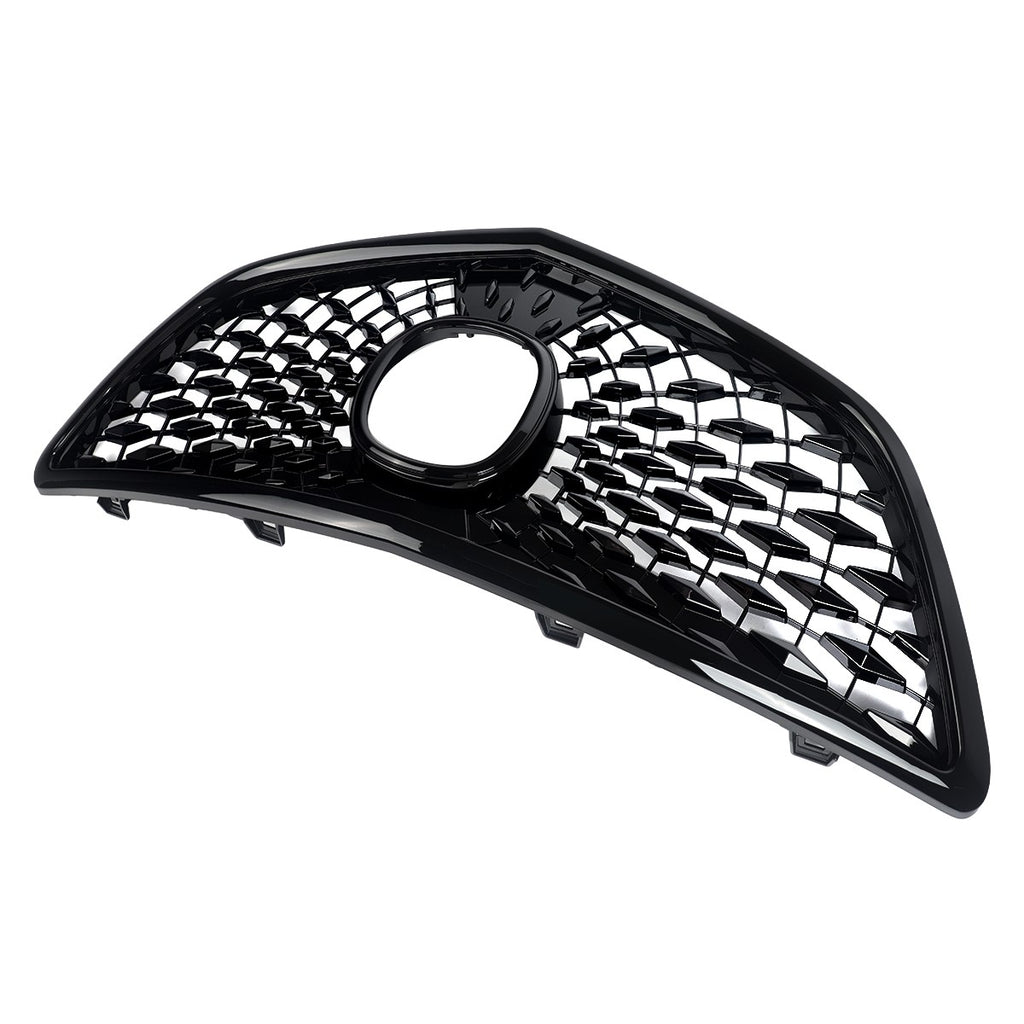 Upgrade 2022 Style Front Bumper Grille Grill for Acura MDX 2014-2016 Gloss Black