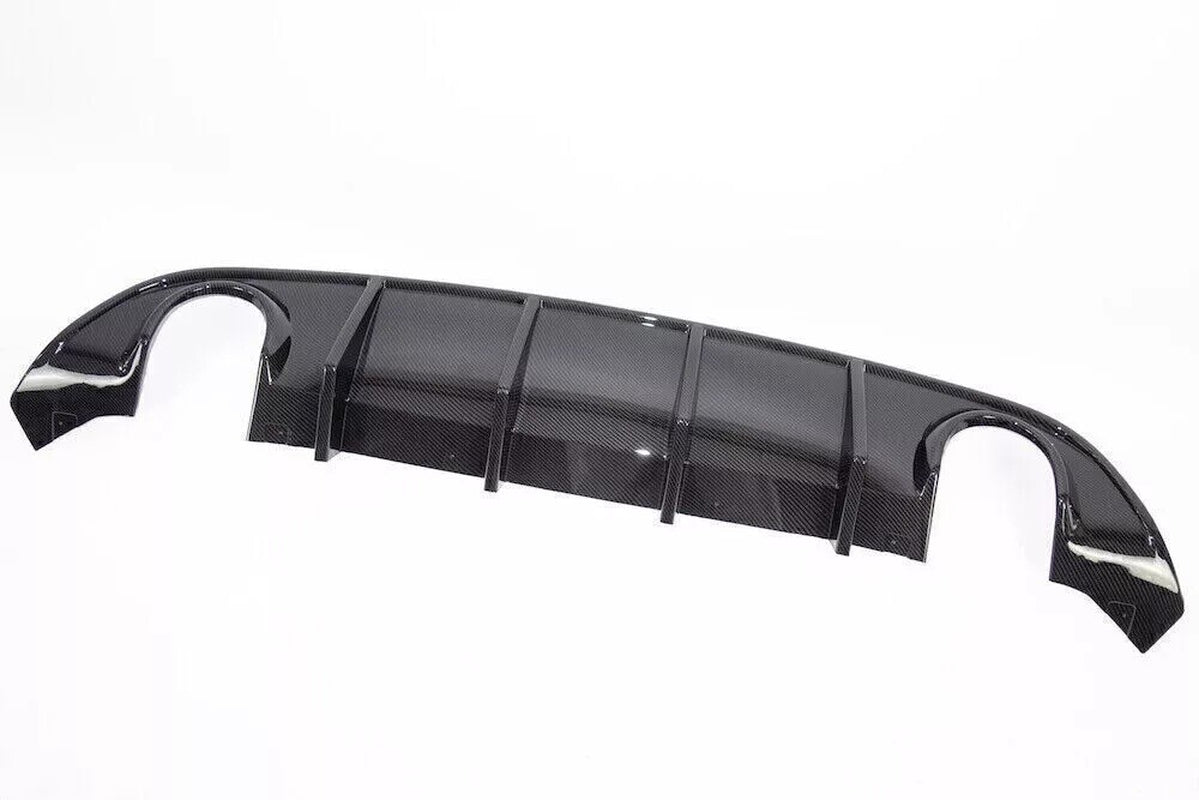 Carbon Fibre Rear Bumper Lip Diffuser Fit for 2015-2023 Dodge Charger SRT