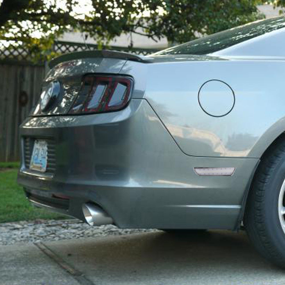 Clear White LED Rear Side Marker Signal Lamps Lights for 2015-2020 Ford Mustang