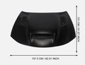 For 2015-2022 Dodge Charger Redeye Look ALUMINUM Hood Functional 3 Vented Bezels
