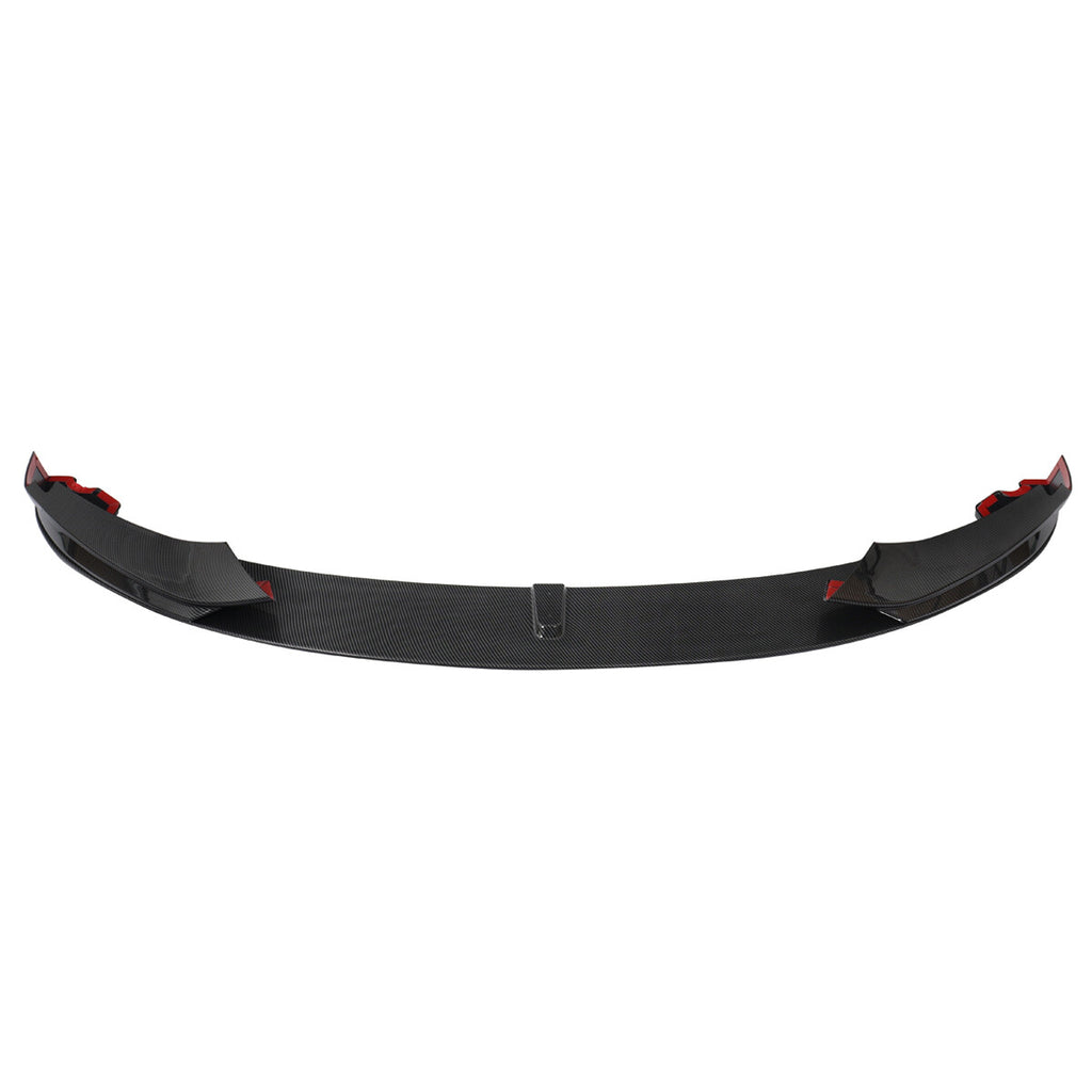 Front Bumper Lip for 14-20 BMW F32 F33 F36 M Sport Splitter Carbon Fiber Style