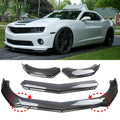 Carbon Fiber for Chevrolet Camaro SS Front Bumper Lip Spoiler Splitter Body Kit