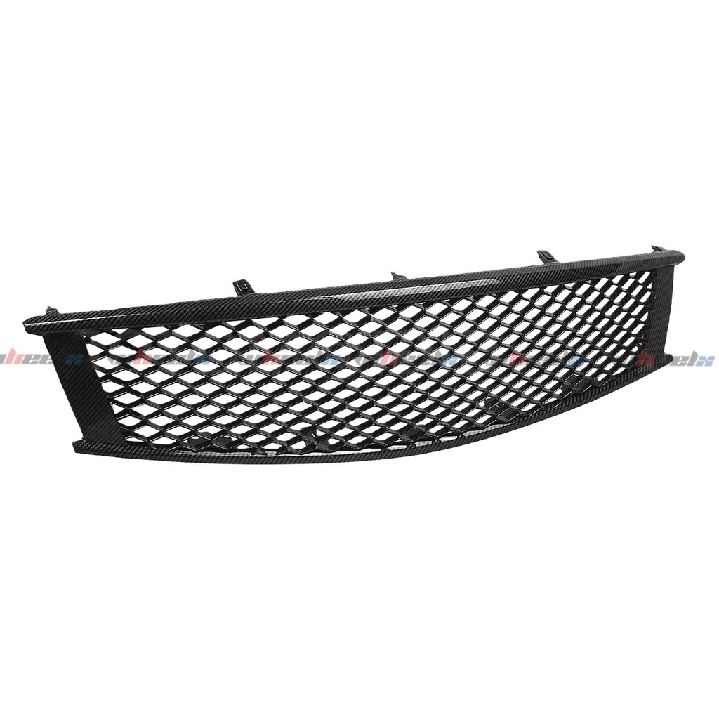 Carbon Fiber Front Bumper Grille for Infiniti G37 Q60 Coupe 08-13 Skyline Style