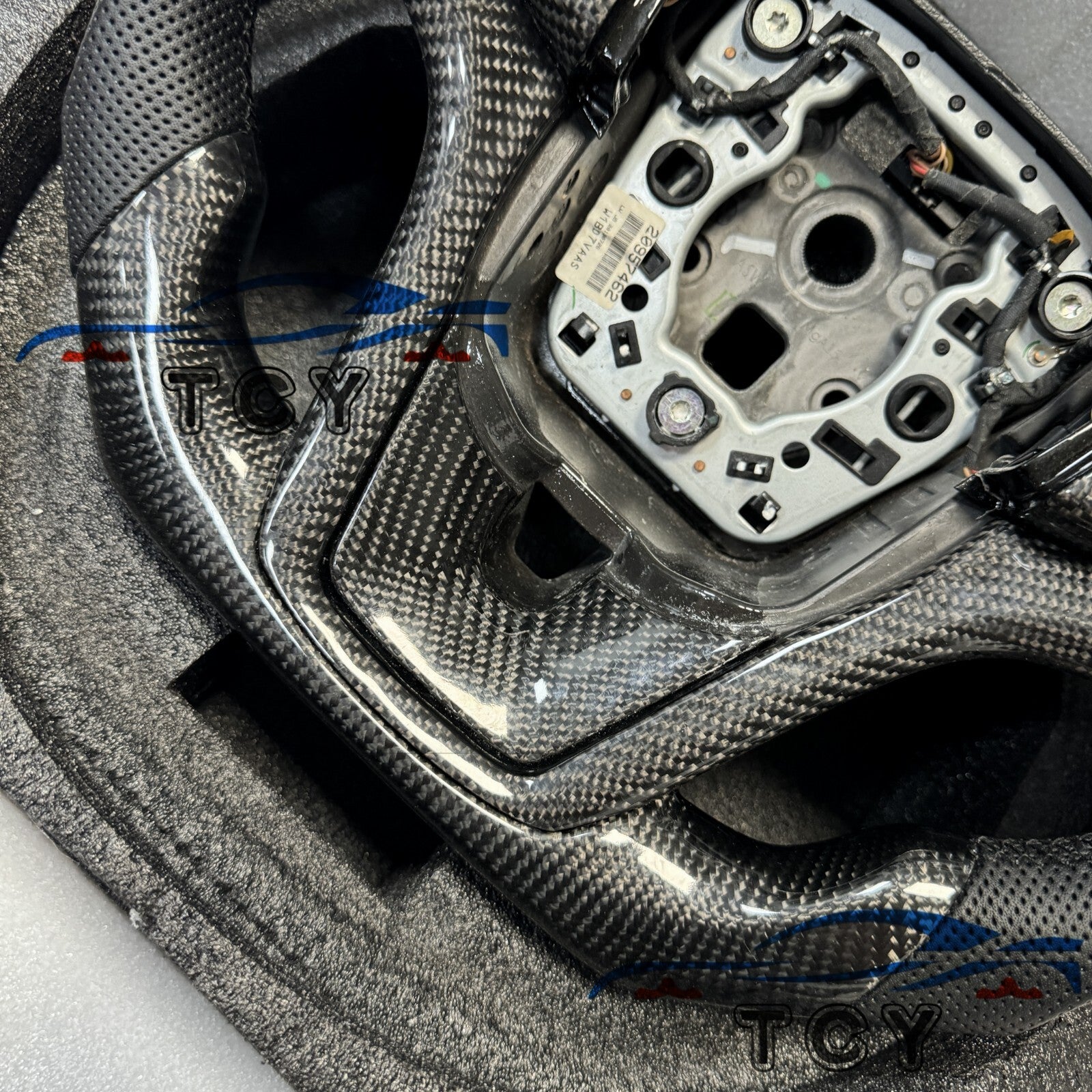 Fit for Chevrolet Camaro Malibu 2010-2015 Carbon Fiber Steering Wheel
