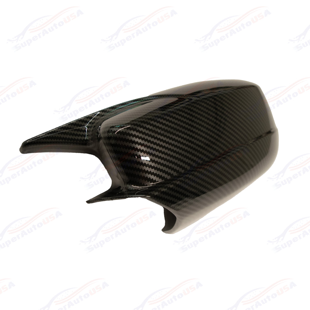 Fits 2011-Up Dodge Charger Carbon Fiber M Style Rear View Side Mirror Cover Cap
