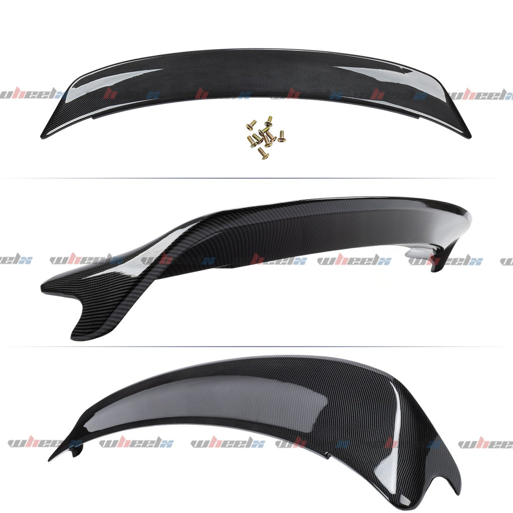 FOR 15-23 DODGE CHARGER REDEYE STYLE HIGHKICK TRUNK SPOILER WING CARBON FIBER