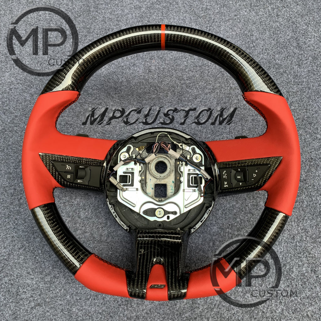 MP Custom Hot Sale Real Carbon Fiber Steering Wheel for Camaro 2010-2011