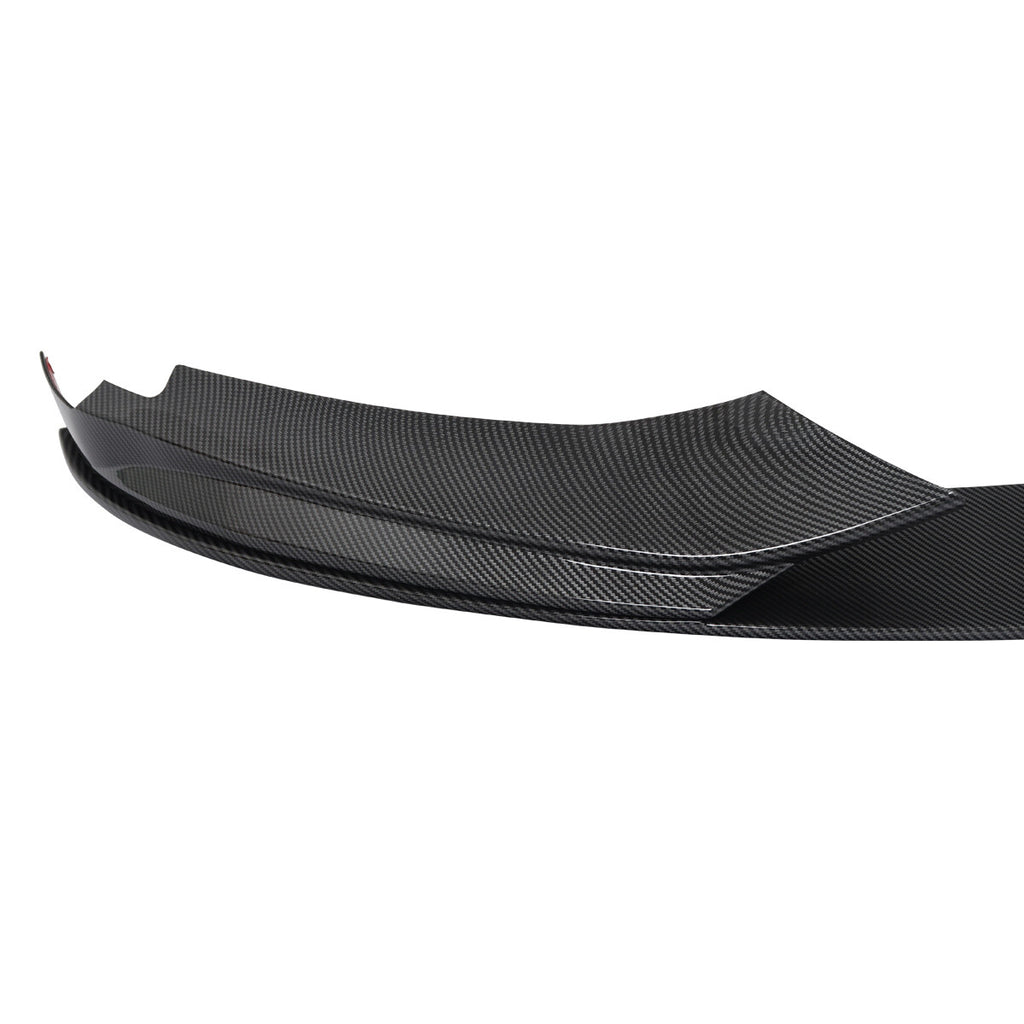 Front Bumper Lip for 14-20 BMW F32 F33 F36 M Sport Splitter Carbon Fiber Style