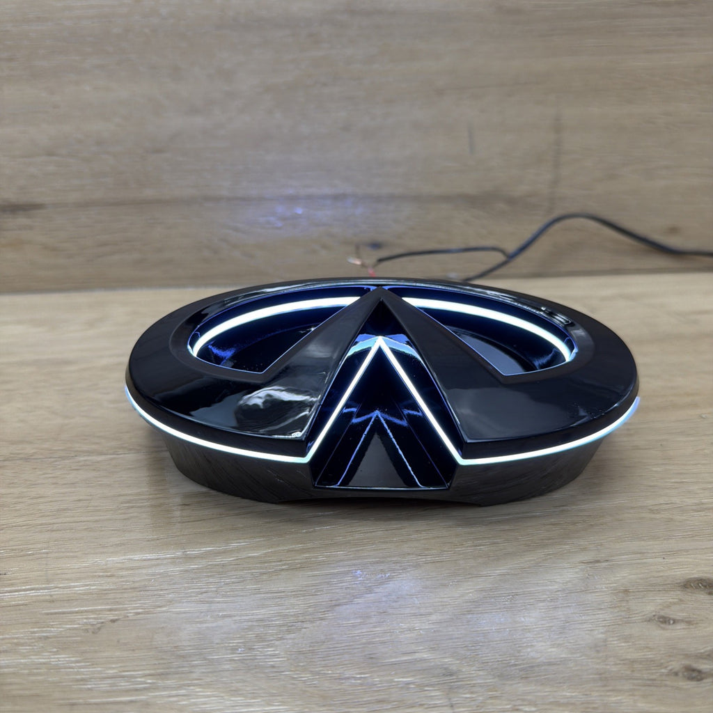2010-2013 INFINITI G37 BLACK Led Emblem White Led NEW BLACK GLOSS FREE SHIPPING