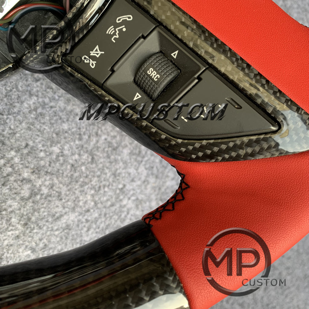 MP Custom Hot Sale Real Carbon Fiber Steering Wheel for Camaro 2010-2011