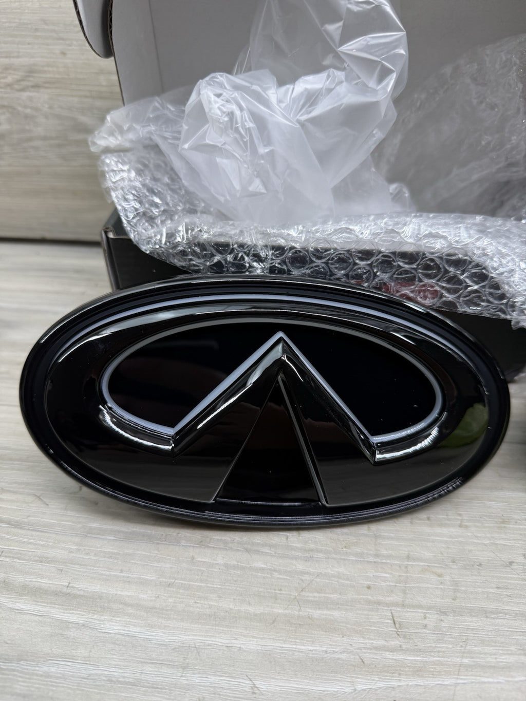 ✅ for 2018-2024 INFINITI Q50 COLOR CHANGING RGB LED GRILL EMBLEM GLOSS BLACK ✅