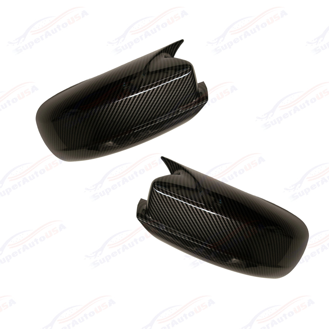 Fits 2011-Up Dodge Charger Carbon Fiber M Style Rear View Side Mirror Cover Cap