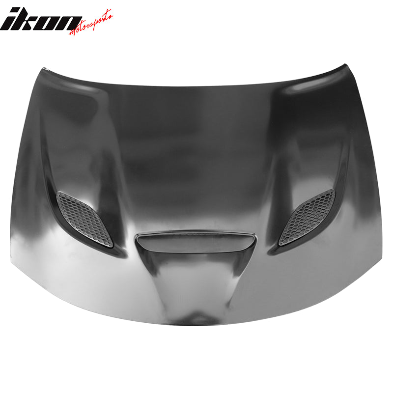 SRT Hellcat Style Aluminum Hood Scoopvent Fits 2015-2023 Dodge Charger