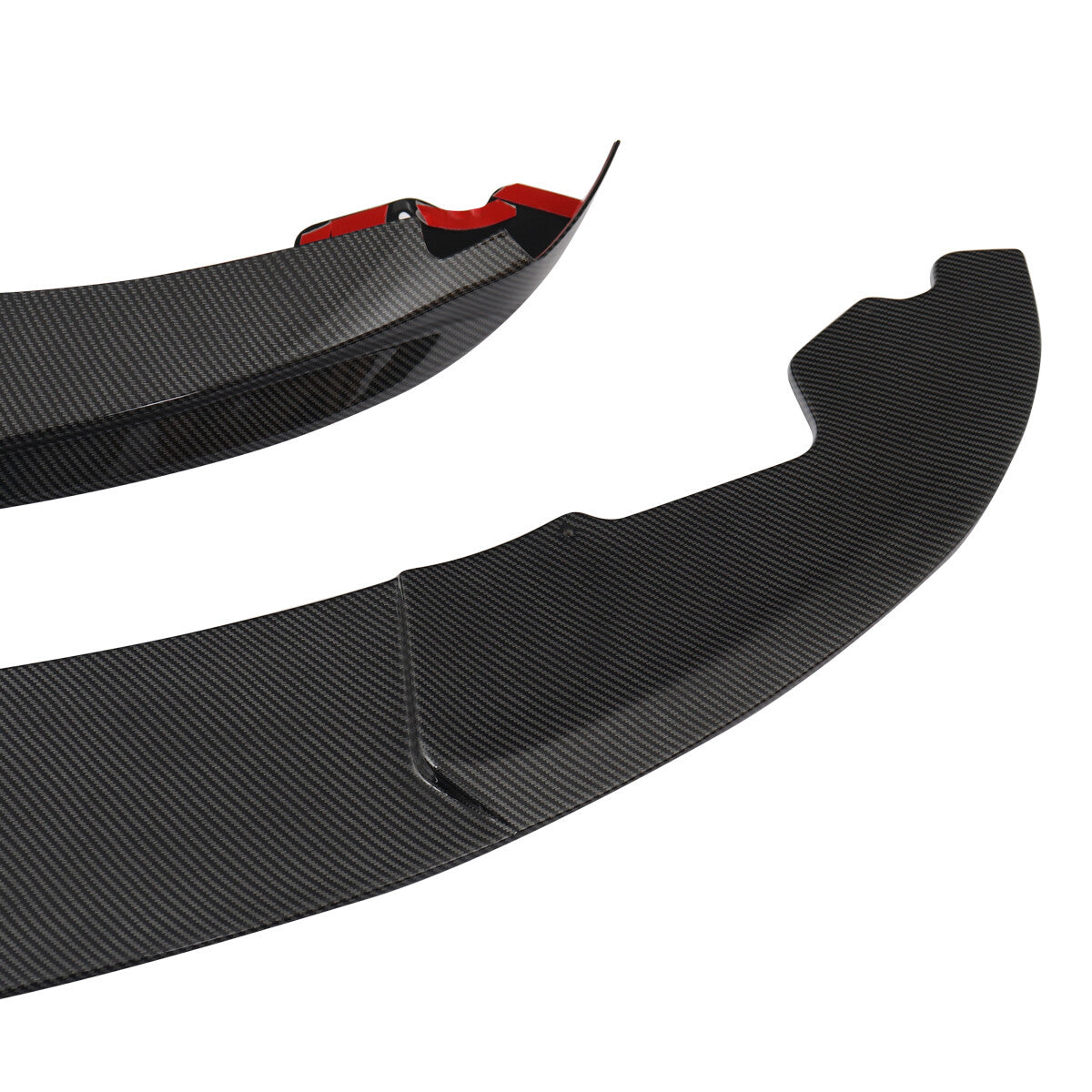 Front Bumper Lip for 14-20 BMW F32 F33 F36 M Sport Splitter Carbon Fiber Style